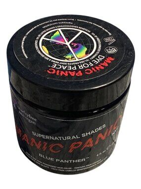 Manic Panic Blue Panther Semi-Permanent Hair Dye 4 Oz